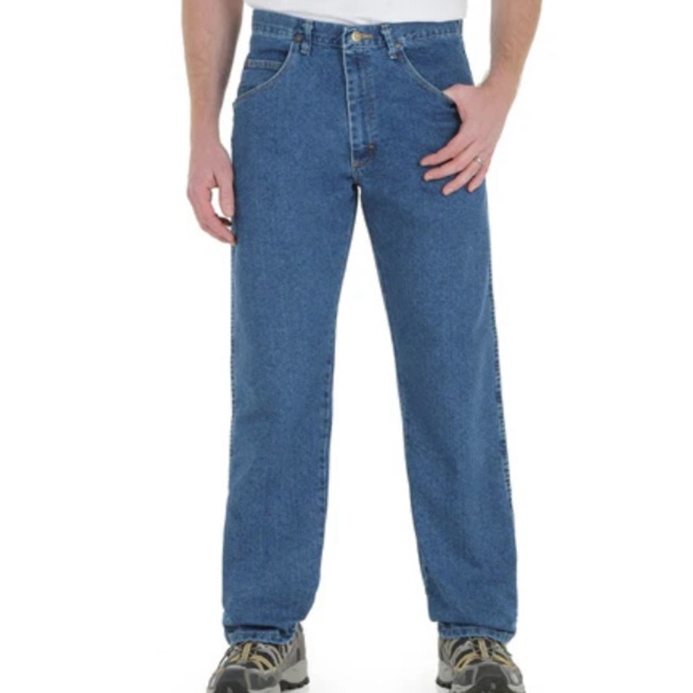 Wrangler Men's Classic Bootcut Blue Jeans